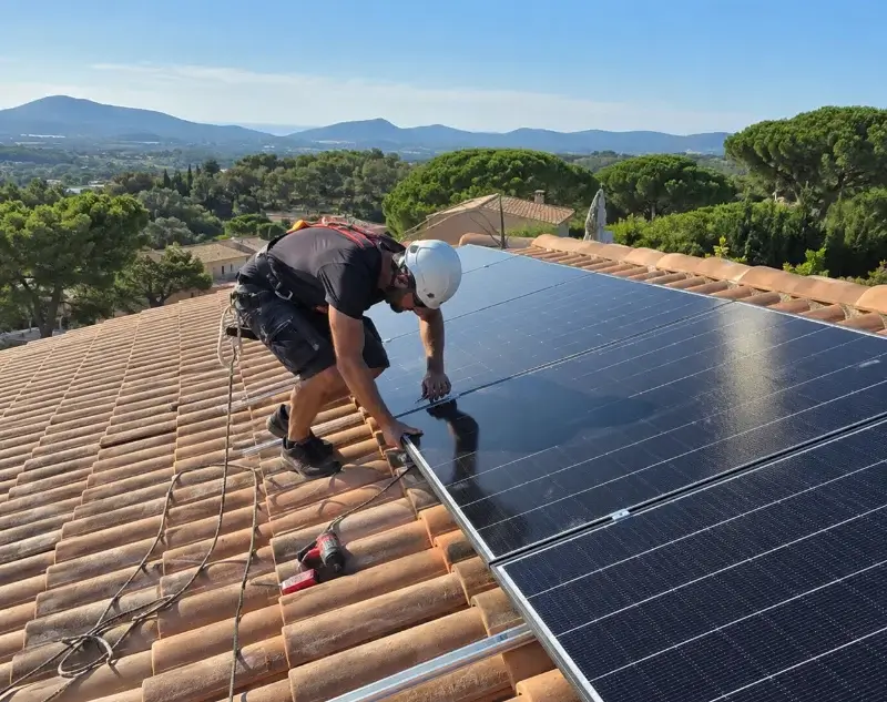 Installateur panneaux solaires Cavillargues — pose photovoltaïque sur toiture