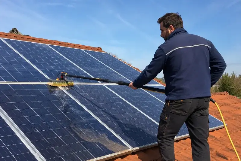 Nettoyage et entretien de panneaux solaires à Cavillargues