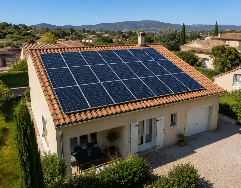 Prime à l'autoconsommation panneaux solaires Cavillargues — aide financière de l'État
